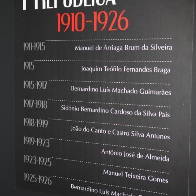  'Presidentes de Portugal' Exposição no Museu dos Terceiros